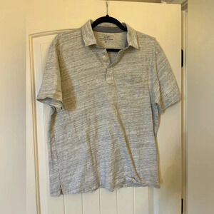 Vineyard Vines Gray/Cream Collared Shirt. Size Medium. Preppy. Academia.